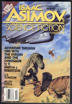 Item #22381 Isaac Asimov's Science Fiction Magazine February 1992. Gardner Dozois, ed