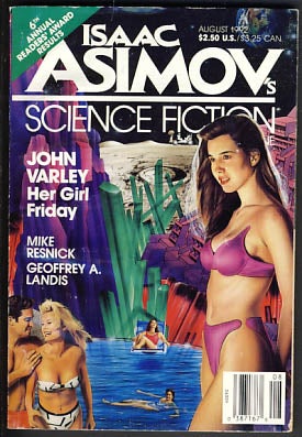 Item #22384 Isaac Asimov's Science Fiction Magazine August 1992. Gardner Dozois, ed