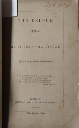 Political Tracts. With Original Autograph Letter by Edward Hawker Addressed to Sir William Jolliffe.
