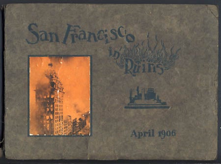 Item #22460 San Francisco in Ruins: A Pictorial History of Eight Score Photo-Views of the Earthquake Effects, Flames' Havoc, Ruins Everywhere, Relief Camps. J. D. Givens, A. M. Allison.