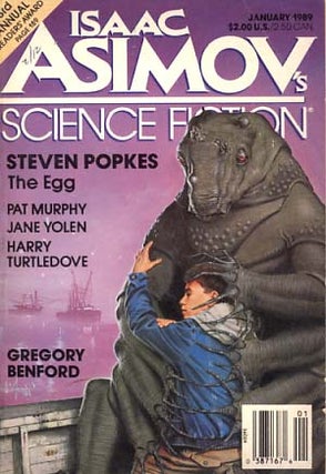 Item #22484 Isaac Asimov's Science Fiction Magazine January 1989. Gardner Dozois, ed