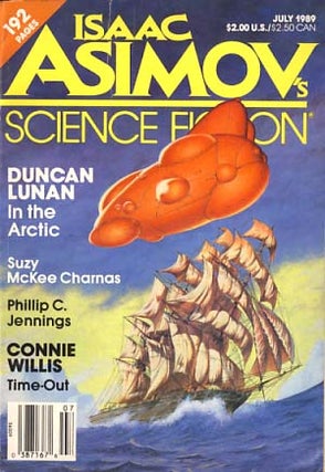 Item #22487 Isaac Asimov's Science Fiction Magazine July 1989. Gardner Dozois, ed