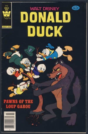 Item #22580 Walt Disney Donald Duck #217. Carl Barks, Tony Strobl.