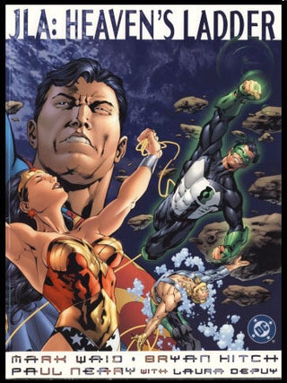 Item #22622 JLA: Heaven's Ladder. Mark Waid, Brian Hitch