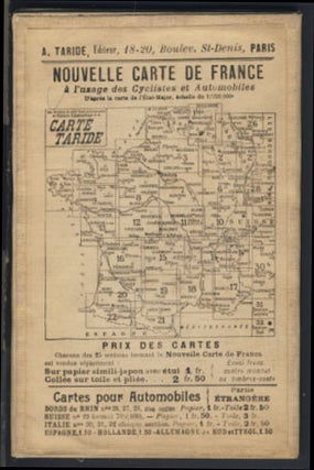 Carte Routière Taride pour Cyclistes & Automobiles du Nord-Est de la France (n. 2).