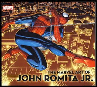 Item #22694 The Marvel Art of John Romita Jr. John Rhett Thomas, ed