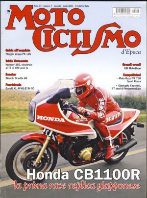 Item #22748 Motociclismo d'Epoca Luglio 2011 (Italian Classic Motorcycle Magazine). Carlo...