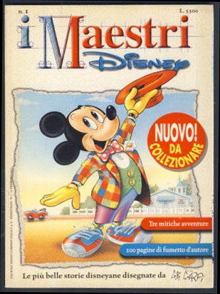 Item #22783 I Maestri Disney #1 - Giovan Battista Carpi. Giovan Battista Carpi