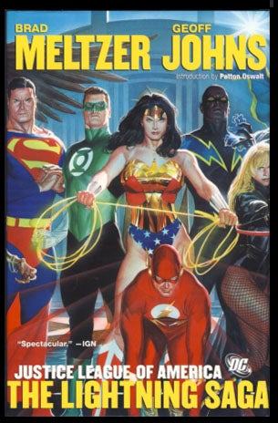Item #22840 Justice League of America: The Lightning Saga. Brad Meltzer, Ed Benes, Geoff Johns.