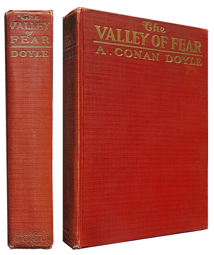 Item #22850 The Valley of Fear. Arthur Conan Doyle.