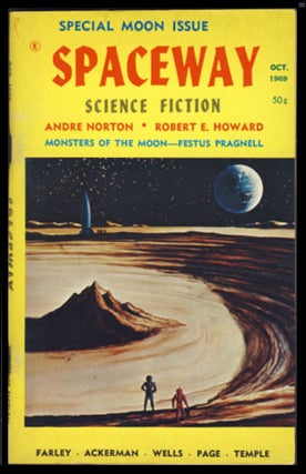 Item #22869 Spaceway Science Fiction October 1969 - Special Moon Issue. WM. L. Crawford, ed