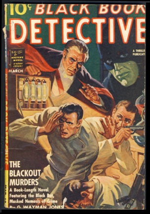 Item #22917 Black Book Detective March 1942. Harvey Burns, ed.