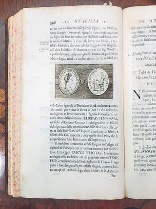 Osservazioni istoriche sopra alcuni medaglioni antichi all'altezza serenissima di Cosimo III, Granduca di Toscana. (Italian Numismatics Treatise).
