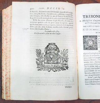 Osservazioni istoriche sopra alcuni medaglioni antichi all'altezza serenissima di Cosimo III, Granduca di Toscana. (Italian Numismatics Treatise).
