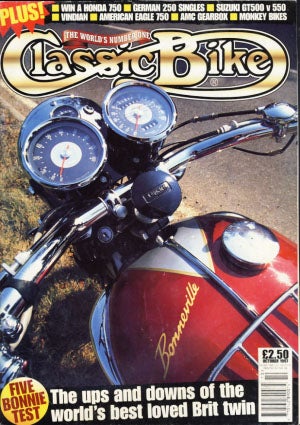 Item #23110 Classic Bike October 1997. Authors