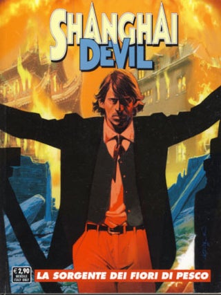 Item #23212 Shanghai Devil #18 - La sorgente dei fiori di pesco. Gianfranco Manfredi, Stefano Biglia