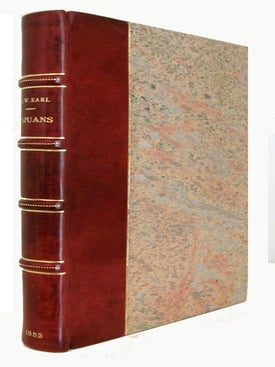 Item #23247 The Native Races of the Indian Archipelago. Papuans. George Windsor Earl