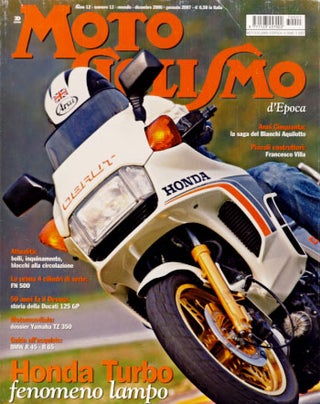 Item #23264 Motociclismo d'Epoca Dicembre 2006 (Italian Classic Motorcycle Magazine). Carlo...