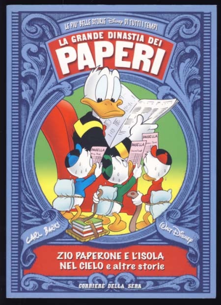 Item #23306 La grande dinastia dei paperi #20: Zio Paperone e l'isola nel cielo e altre storie. Carl Barks.