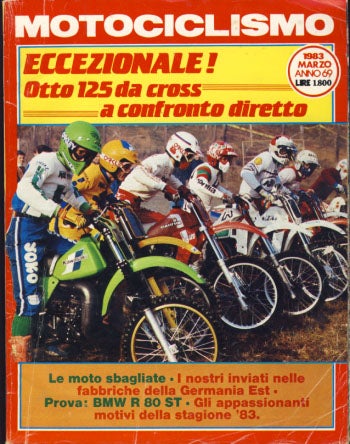 Item #23317 Motociclismo Marzo 1983. Armando Boscolo, ed.