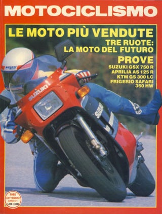 Item #23319 Motociclismo Settembre 1985. Armando Boscolo, ed