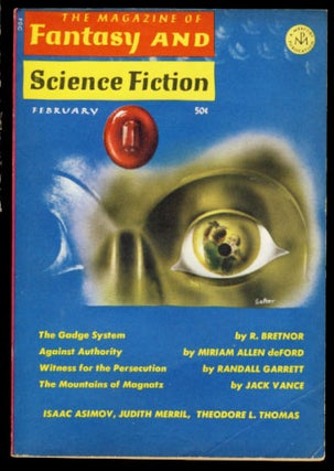 Item #23370 The Magazine of Fantasy and Science Fiction February 1966. Edward L. Ferman, ed