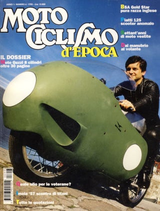 Item #23438 Motociclismo d'Epoca Giugno 1995 (Italian Classic Motorcycle Magazine). Carlo...