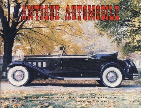 Item #23457 Antique Automobile (Official Publication of the Antique Automobile Club of America, Inc.) 1982 Full Run. William E. Bomgardner, ed.