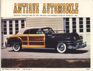 Item #23458 Antique Automobile (Official Publication of the Antique Automobile Club of America,...