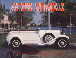 Antique Automobile (Official Publication of the Antique Automobile Club of America, Inc.) 1983 Full Run.