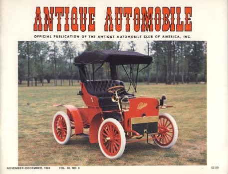 Item #23459 Antique Automobile (Official Publication of the Antique Automobile Club of America, Inc.) 1984 Full Run. William E. Bomgardner, ed.