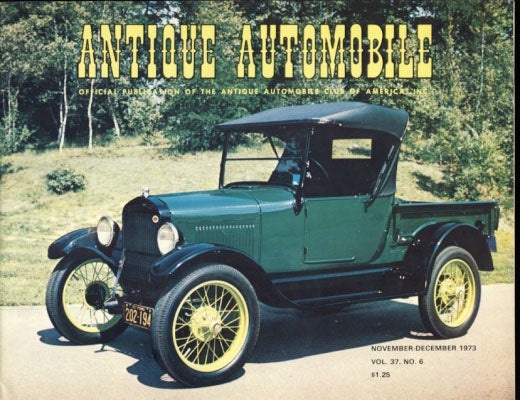 Item #23467 Antique Automobile (Official Publication of the Antique Automobile Club of America, Inc.) 1973 Full Run. William E. Bomgardner, ed.