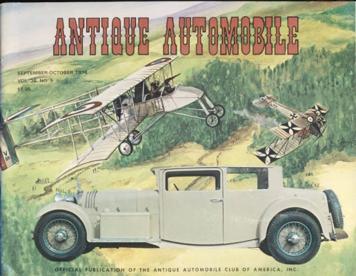 Item #23468 Antique Automobile (Official Publication of the Antique Automobile Club of America, Inc.) 1974 Full Run. William E. Bomgardner, ed.