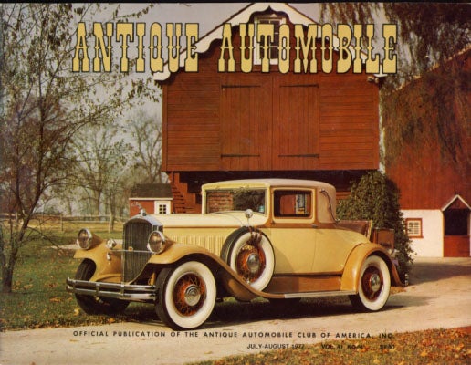 Item #23471 Antique Automobile (Official Publication of the Antique Automobile Club of America, Inc.) 1977 Full Run. William E. Bomgardner, ed.