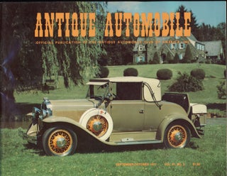 Antique Automobile (Official Publication of the Antique Automobile Club of America, Inc.) 1977 Full Run.