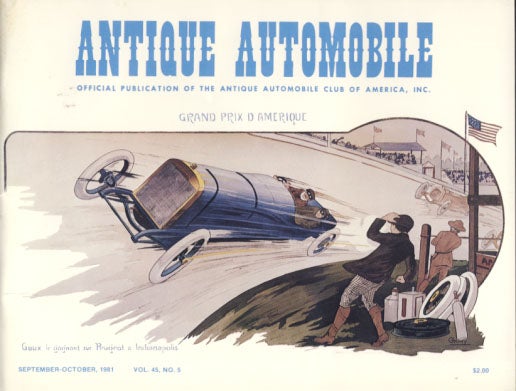 Item #23474 Antique Automobile (Official Publication of the Antique Automobile Club of America, Inc.) 1981 Full Run. William E. Bomgardner, ed.