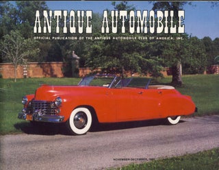 Antique Automobile (Official Publication of the Antique Automobile Club of America, Inc.) 1981 Full Run.
