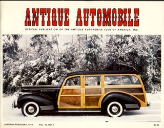 Item #23479 Antique Automobile (Official Publication of the Antique Automobile Club of America,...