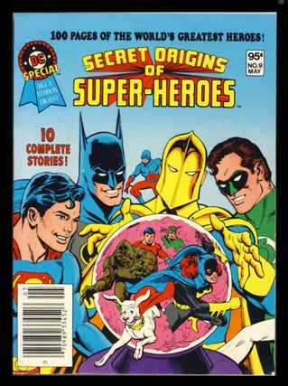 Item #23506 DC Special Blue Ribbon Digest No. 9 - Secret Origins of Super-Heroes. Gardner Fox,...