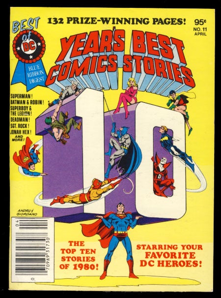 Item #23515 The Best of DC No. 11 - Year's Best Comic Stories. Cary Bates, Curt Swan.
