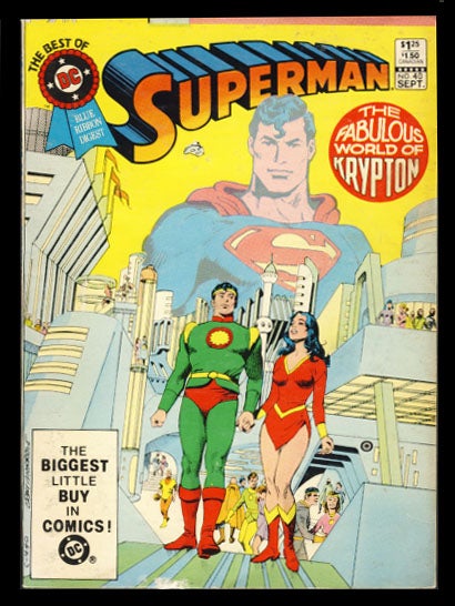 Item #23520 The Best of DC No. 40 - World of Krypton. Cary Bates, Gray Morrow.