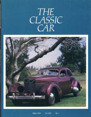 Item #23539 The Classic Car Magazine 1974 Full Run. William S. Snyder, ed