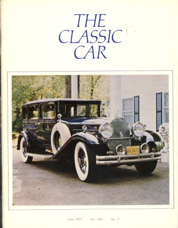 Item #23542 The Classic Car Magazine 1977 Full Run. William S. Snyder, ed.