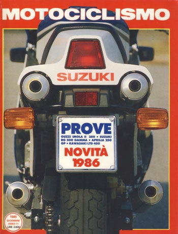 Item #23576 Motociclismo Dicembre 1985. Armando Boscolo, ed.
