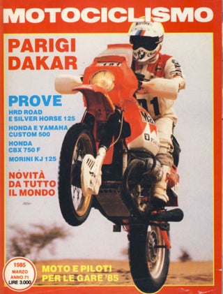 Item #23582 Motociclismo Marzo 1985. Armando Boscolo, ed