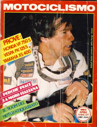 Item #23585 Motociclismo Aprile 1983. Armando Boscolo, ed