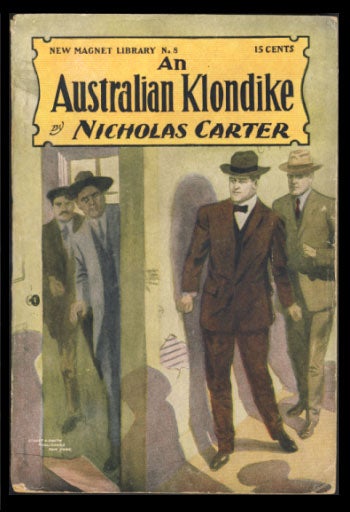Item #23828 An Australian Klondike. Nicholas Carter, Frederick Russell Burton.