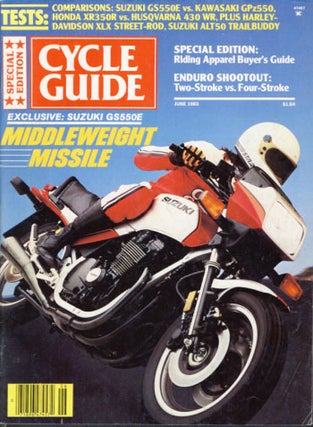 Item #23855 Cycle Guide June 1983. Paul Dean, ed