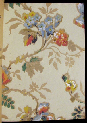 Advance Spring Styles Wall Papers - Spring 1934. (Wallpaper Catalogue).