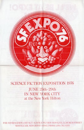 Item #23922 New York City Science Fiction Exposition 1976 Poster. Science Fiction Exposition